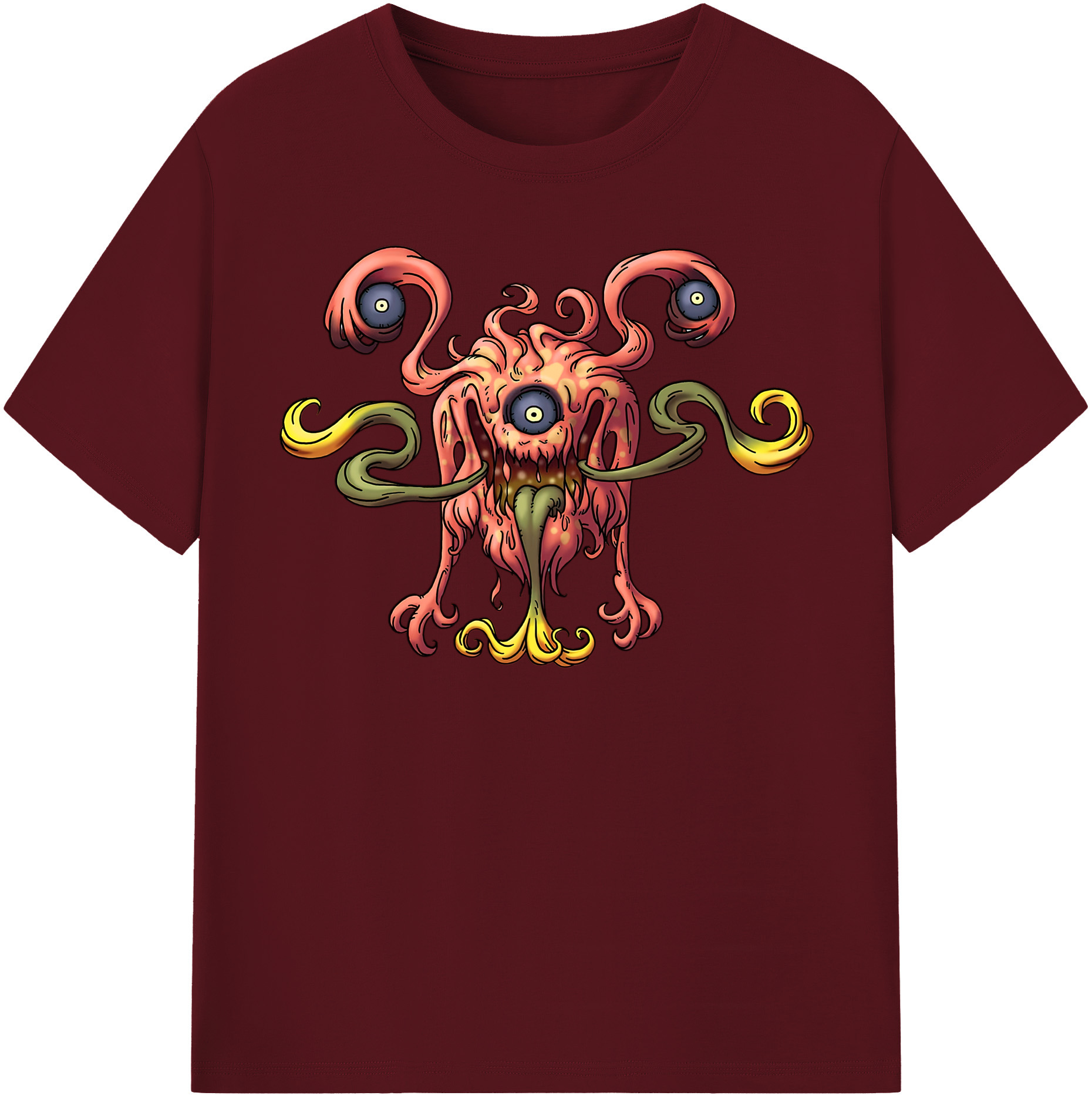（画像用） ドラゴンクエスト Doragon Kuesuto Dragon Quest 綿100％半袖Tシャツ（フロントプリント）